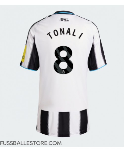 Günstige Newcastle United Sandro Tonali #8 Heimtrikot Damen 2025-26 Kurzarm Günstige Newcastle United Sandro Tonali #8 Heimtrikot Damen 2025-26 Kurzarm
